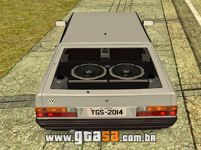 Vw Gol Quadrado + Orbital + Som para GTA San Andreas